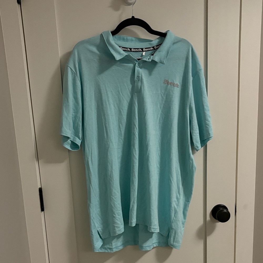 Bench Men's Aqua Polo Shirt